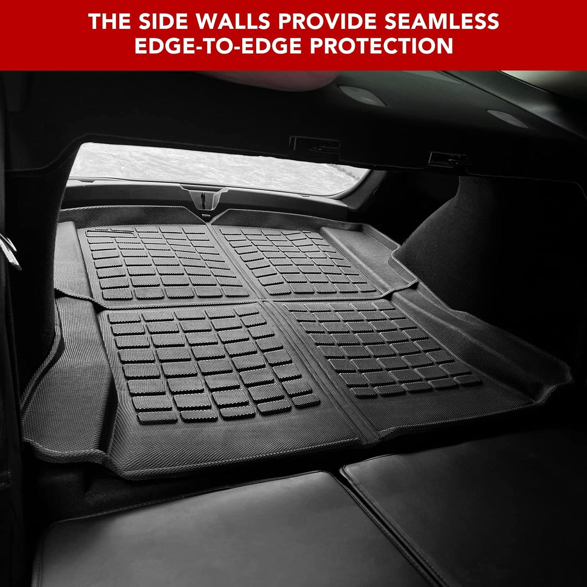 Heavy Duty Rear Trunk Cargo Mat I187720
