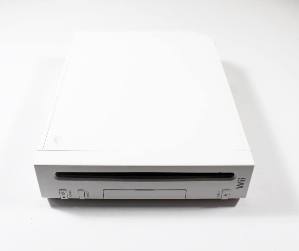 White Gaming Console With 2 Black&White Gaming Controller + Head Set F3562
