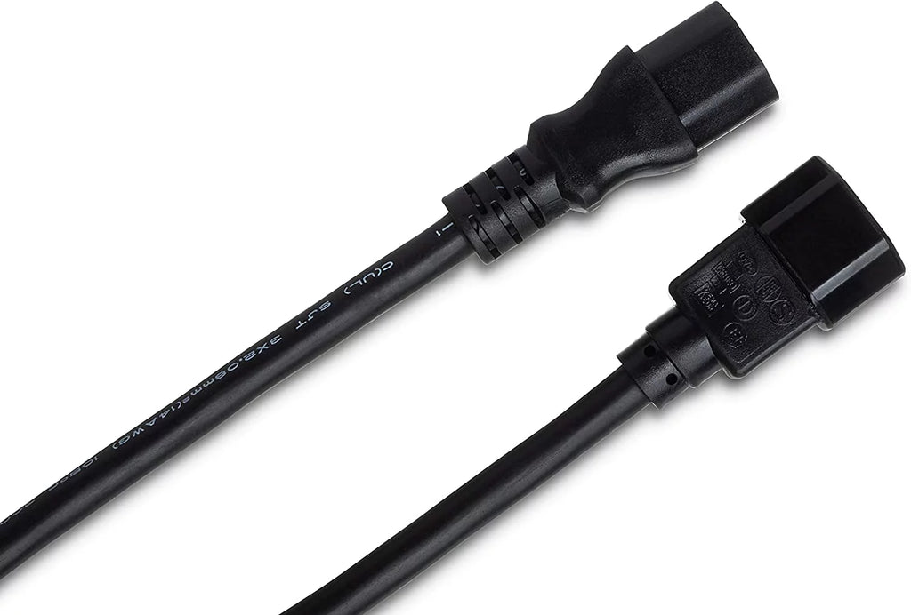 IEC C14 to IEC C13 Power Extension Cord, 8 Feet O398