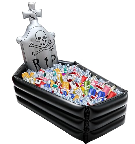 Inflatable Tombstone Coffin Drink Cooler F130
