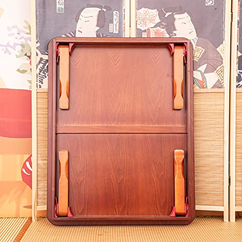Folding Low Wooden Table (80x60×29cm) D103912