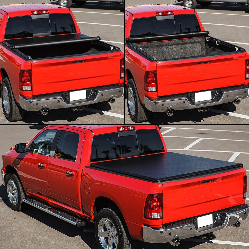 Vinyl Soft Roll-Up Tonneau Cover E659889