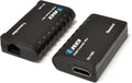 HDMI Extender Over CAT6/CAT7 RJ45 Upto 130 Feet 1080P Transmitter & Receiver Pack of 2 C4578