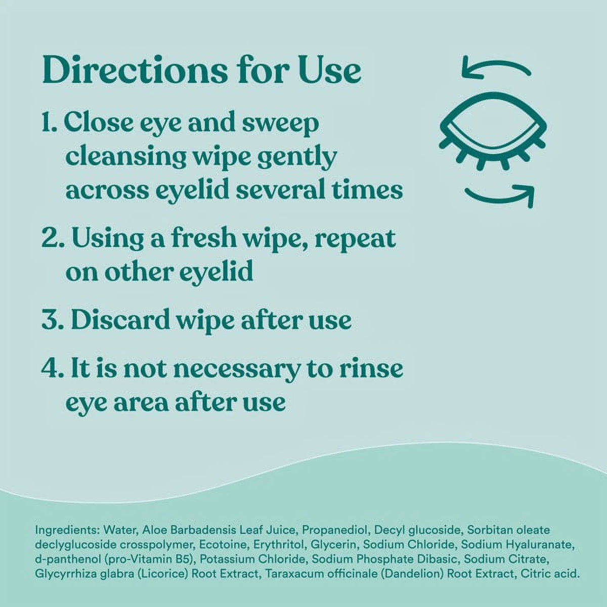 Micellar Eyelid Cleansing Wipes, Preservative Free, Pack of 30 G3144