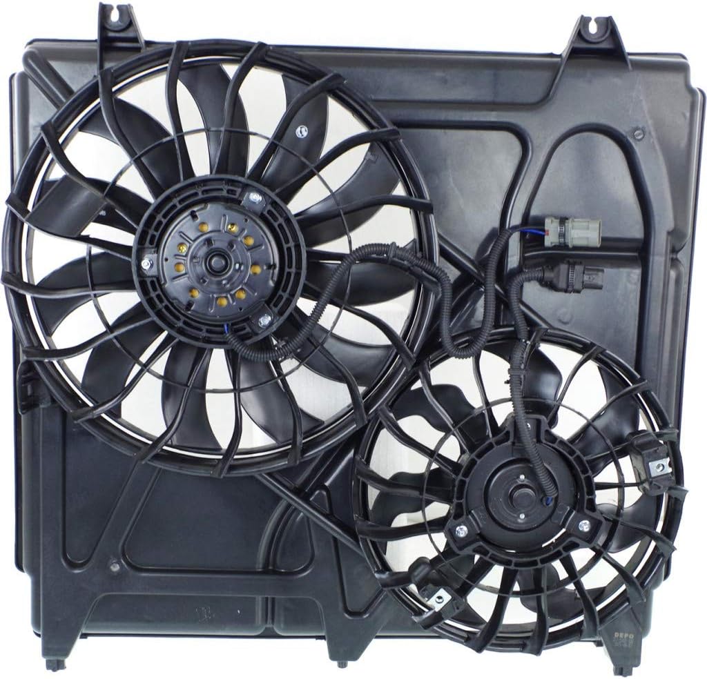 Cooling Fan Assembly for Radiator/A/C Condenser D81455