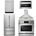 36 Electric Range, Range Hood, Microwave, Refrigerator, Dishwasher K967836