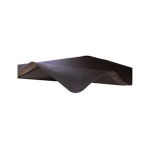 Black Rubber Ribbed Anti-Fatigue Mat 2 ft x 3 ft U584542