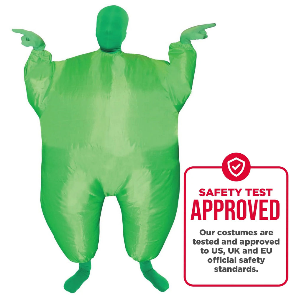 Inflatable Green Costume One Size R415957