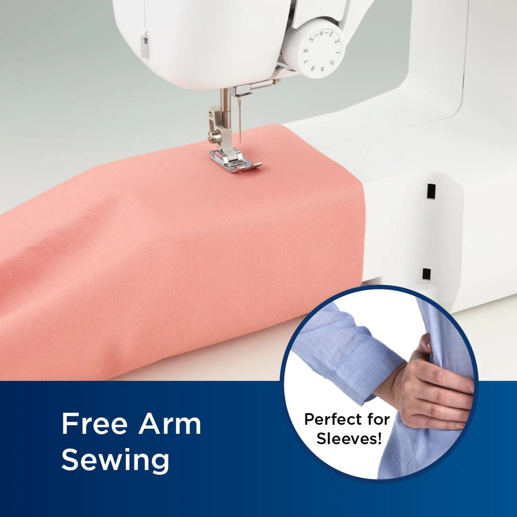 Portable Full-Size 17-Stitch Sewing Machine O261539