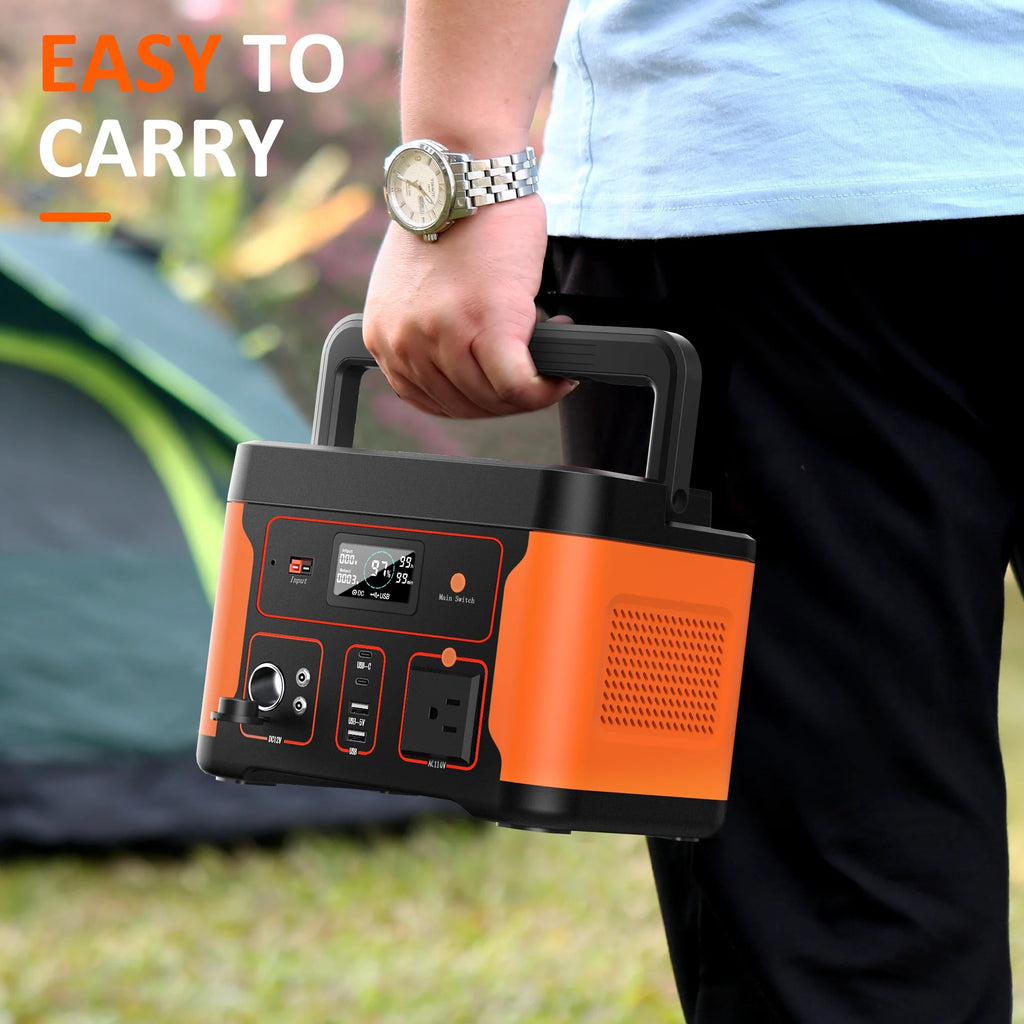 Portable Power Station 600W 550Wh LiFePO4 Battery M911880