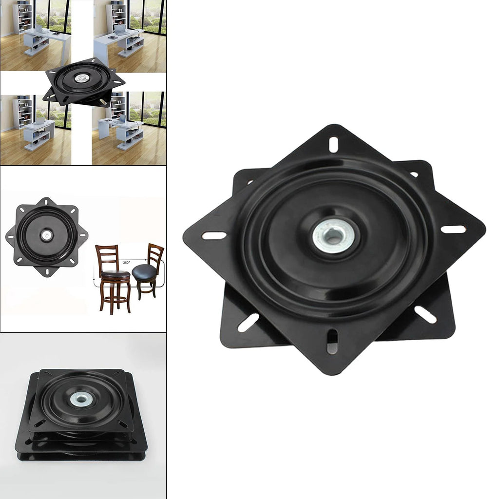 Swivel Plate 1.5mm Thickness 360 Degrees Boat Seat Swivel Coated Base Mount Plate I161782