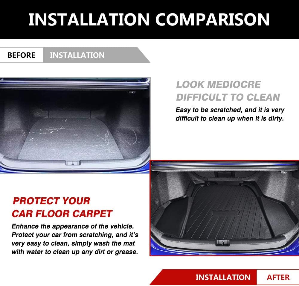 Custom Fit Cargo Liner Trunk Mat Pack of 2 M859