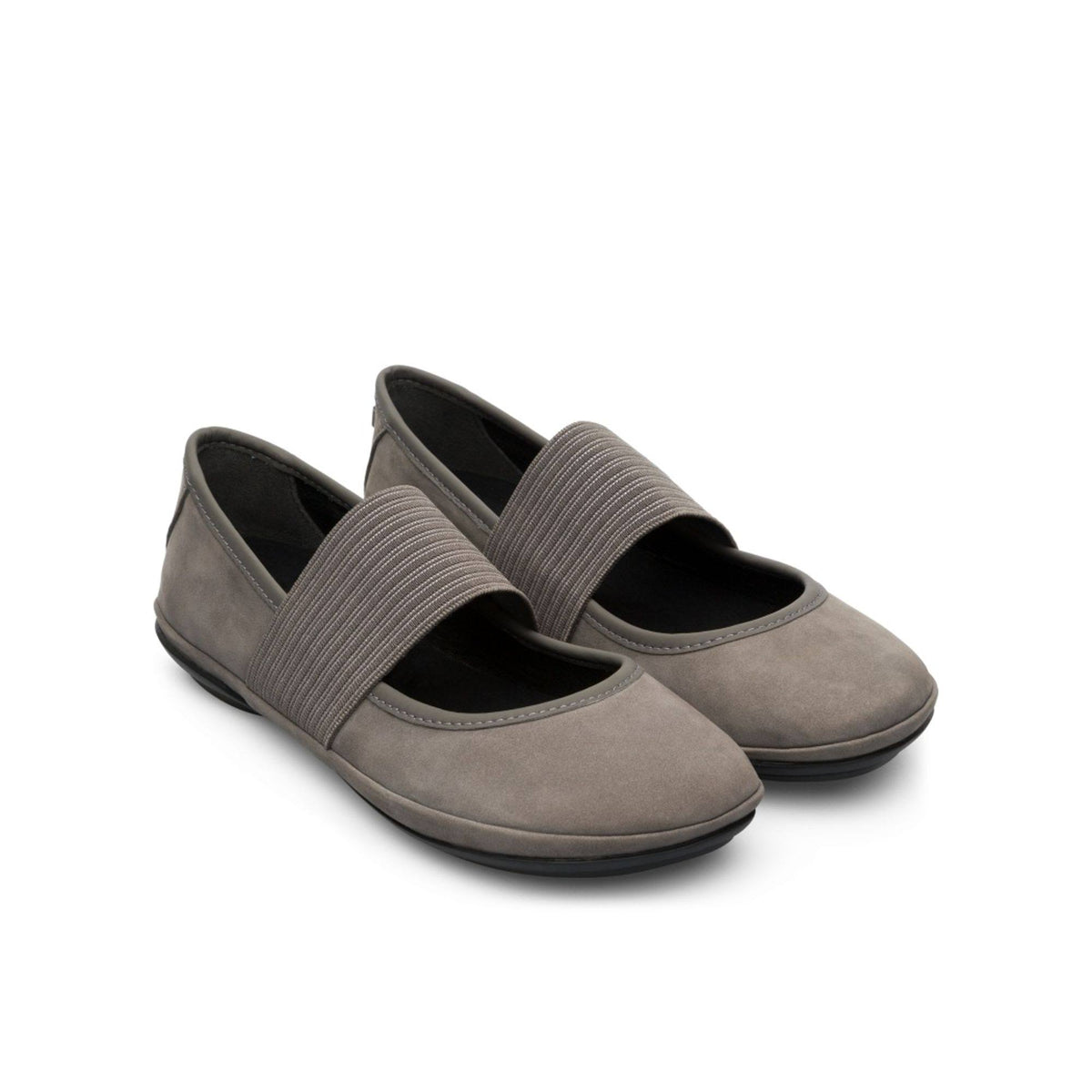 Gray Ballerinas Z6103