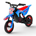 Kids Electric Dirt Bike 25KM/h Adjustable Speed Black B68999