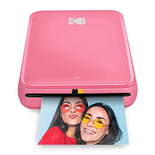 Portable Mini Color Wireless Photo Printer - Zink 2x3” Sticky-Back Photos - White C305