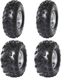 2Pcs 19x7-8 Front and 2Pcs 18X9.5-8 Rear Tubeless Wheel Tire With Rim for ATV Z851105