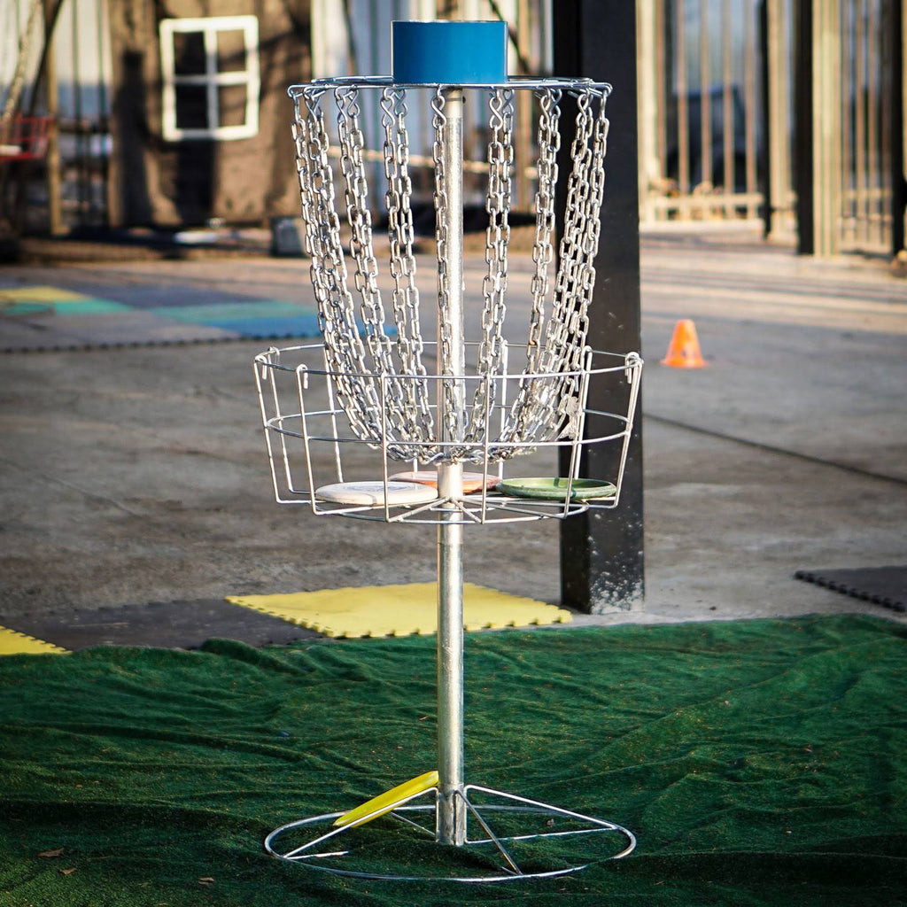 Portable Steel Disc Golf Basket V54086