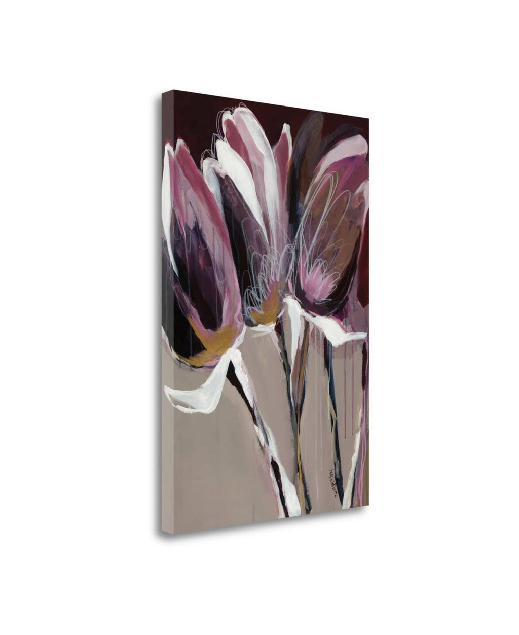 Aubergine Giclee Print on Gallery Wrap Canvas L167