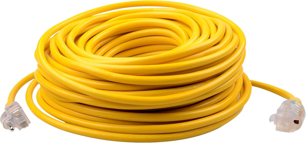 100 Feet Outdoor Heavy Duty Extension Cord, 16AWG X12204