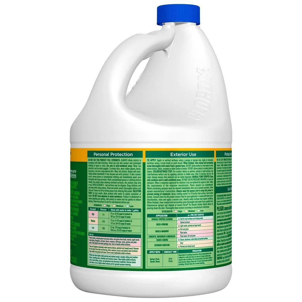 Concentrated Liquid Outdoor Bleach Cleaner 3-Pack Y45895
