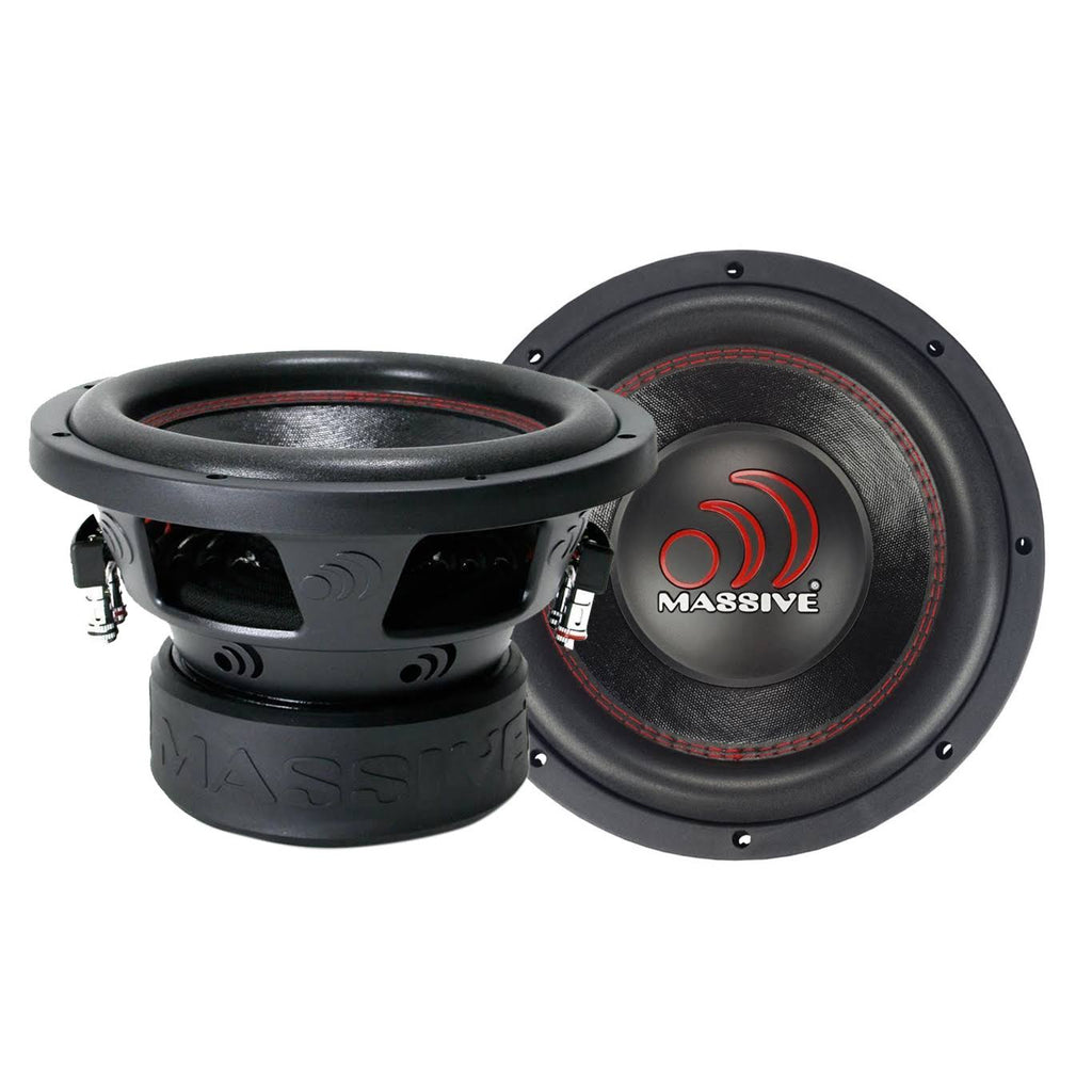 Dual 15 inch Car Subwoofer 4 ohm 1400W 700 rms X98497