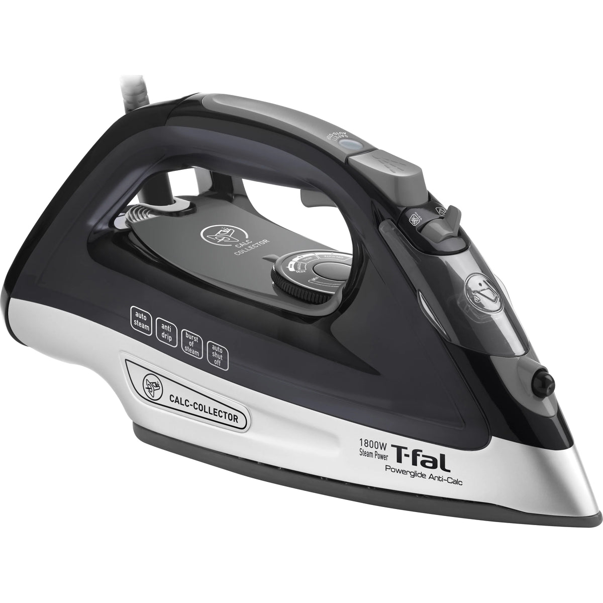 Black Steam Iron X668