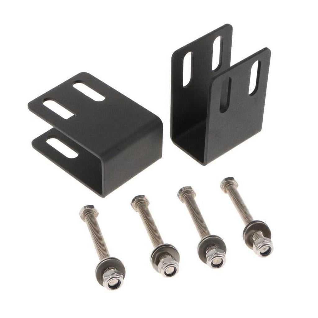 Car Roof Rack LED Work Light Bar Bracket Holder Bumper Mount Kit P80726