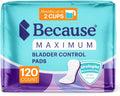 Incontinence Pads for Women Maximum Absorbency 120 Count X81031