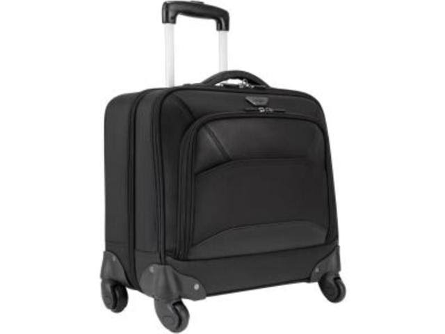 Black Rolling Carrying Case for 15.6 inch Notebook Q5456