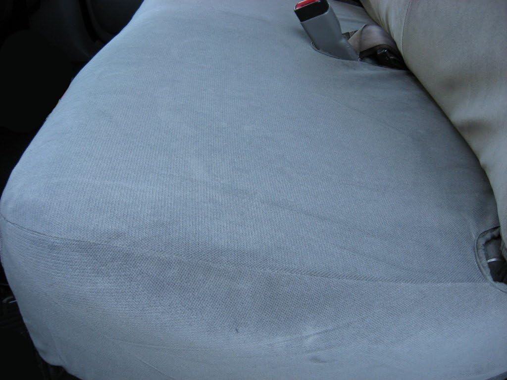 Gray Automotive Velor Bench Seat Covers H793