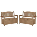 Grey HIPS Outdoor Storage Bench M8246