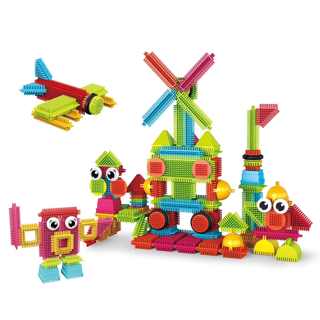 112 Pcs Hedgehog Building Blocks Toy Construction Playset H913066