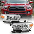 Chrome Housing Projector Headlights T210296