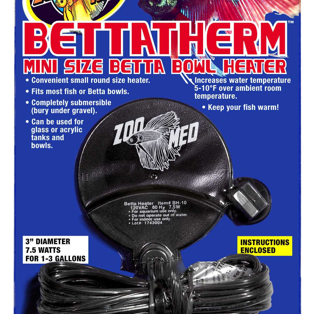 Betta Bowl Heater M975