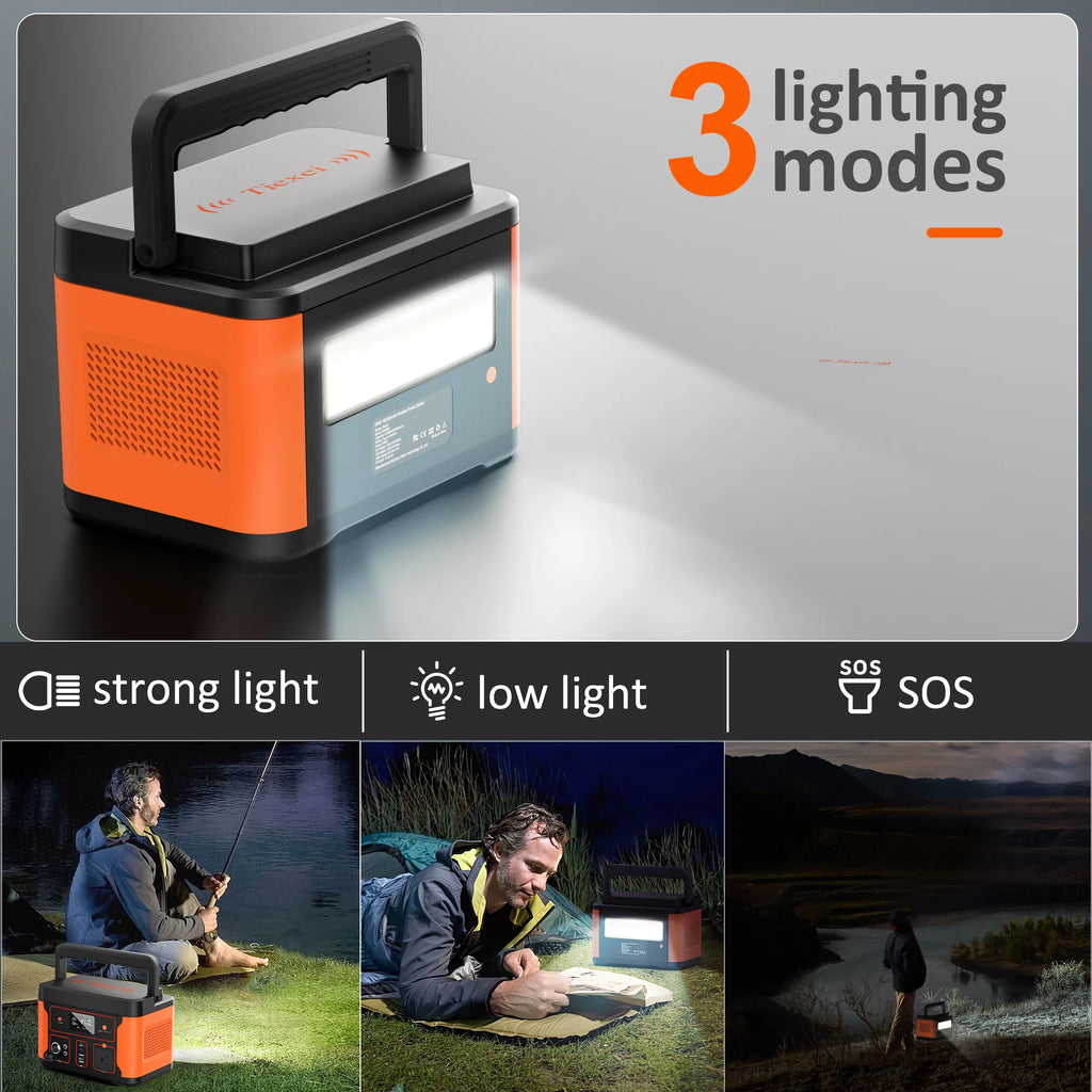 Portable Power Station 600W 550Wh LiFePO4 Battery M911880