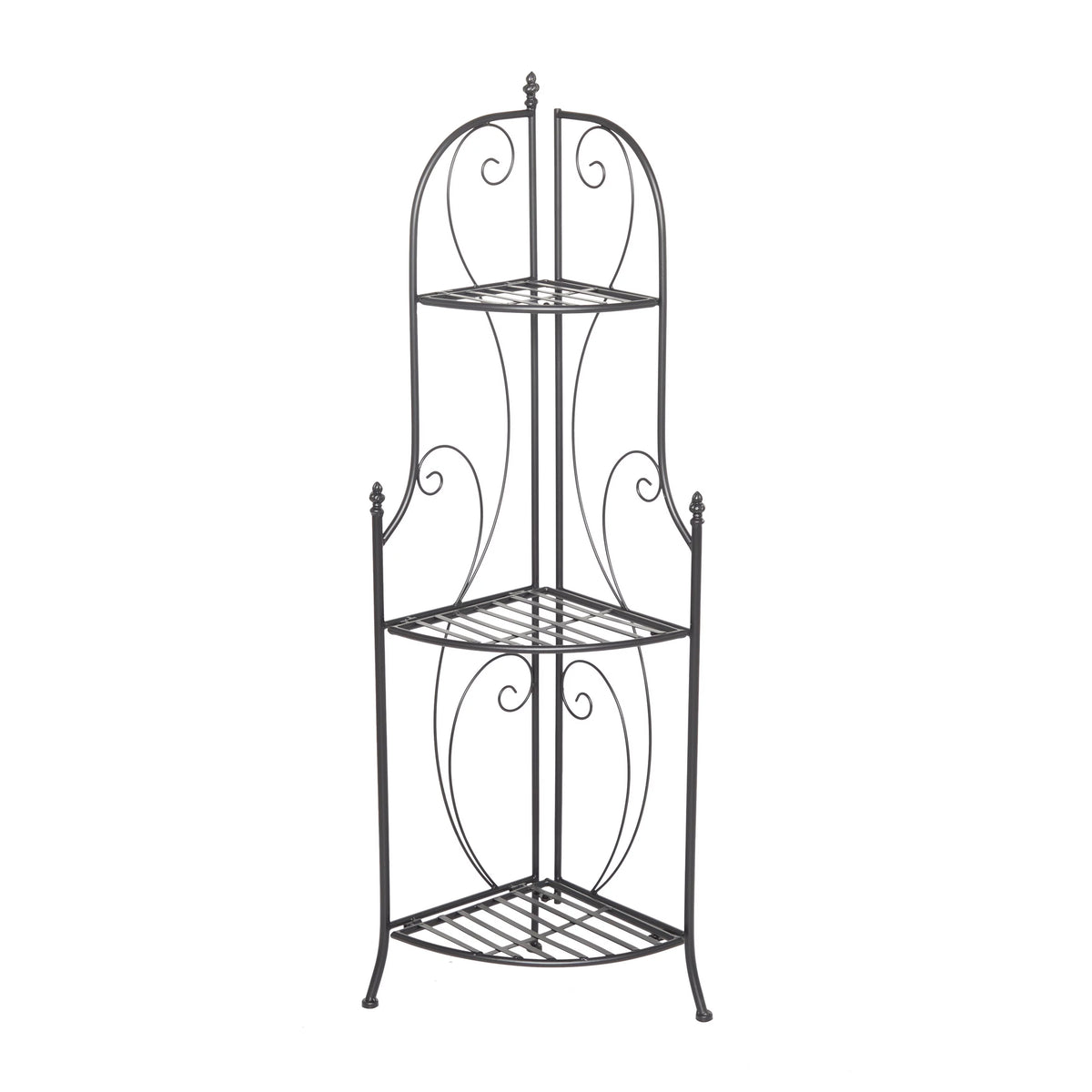 Black Iron Contemporary Bakers Rack K208285
