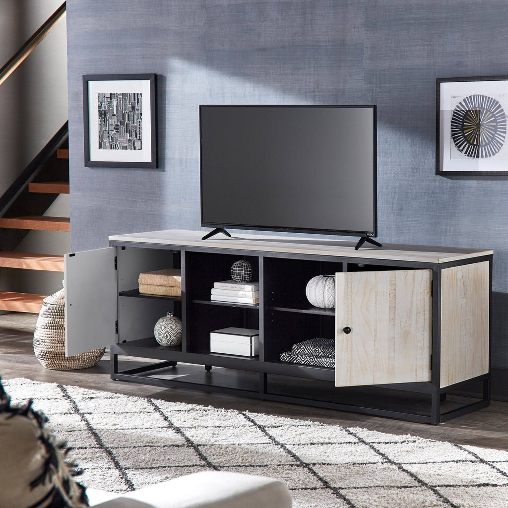 Black Metal TV Stand N464153