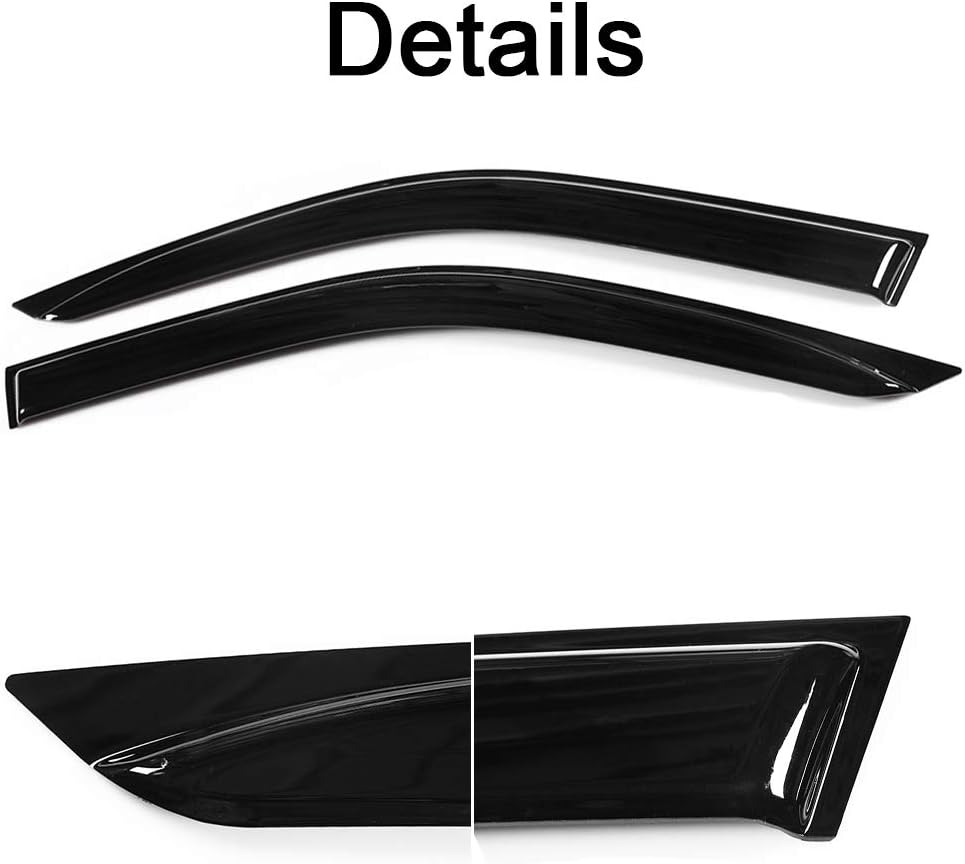 Rain Guards Vent Visors Side Window Deflectors 4-Piece Set I707148