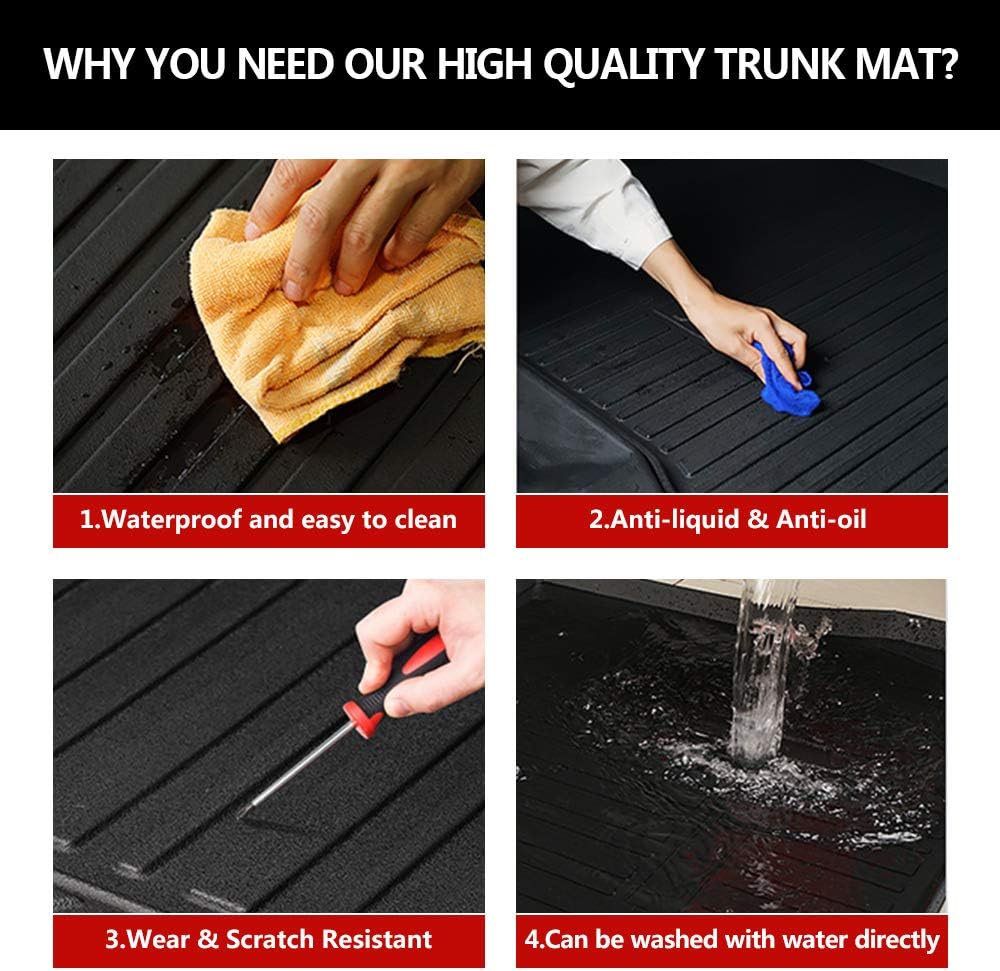 Custom Fit Cargo Liner Trunk Mat Pack of 2 M859