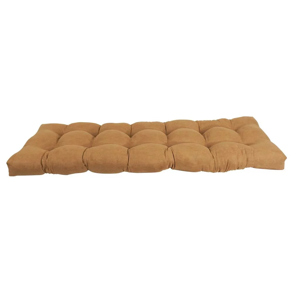 Tufted Microsuede Bench Cushion X94191