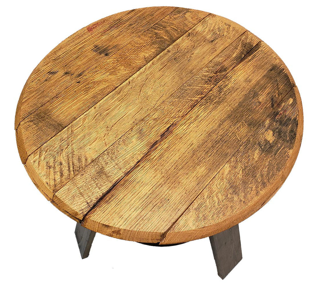 Natural Wood Side Table Q186868