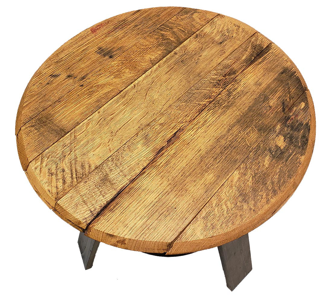 Natural Wood Side Table Q186868