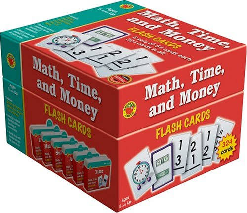 Math, Time, And Money Flash Cards U9073