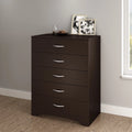 5 Drawer Dresser Pure Black X1361