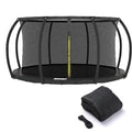 Weather-Resistant Replacement Enclosure Net for 10-14' Round Frames with 8 Curved Pole I37476