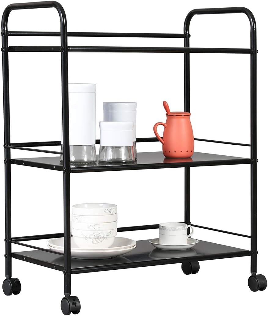 4-Tier Metal Rolling Utility Cart Q1285