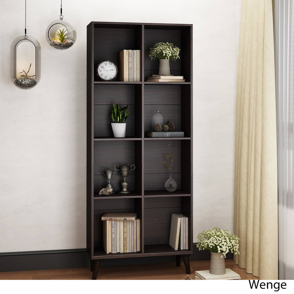 Walnut Wooden Bookcase A818