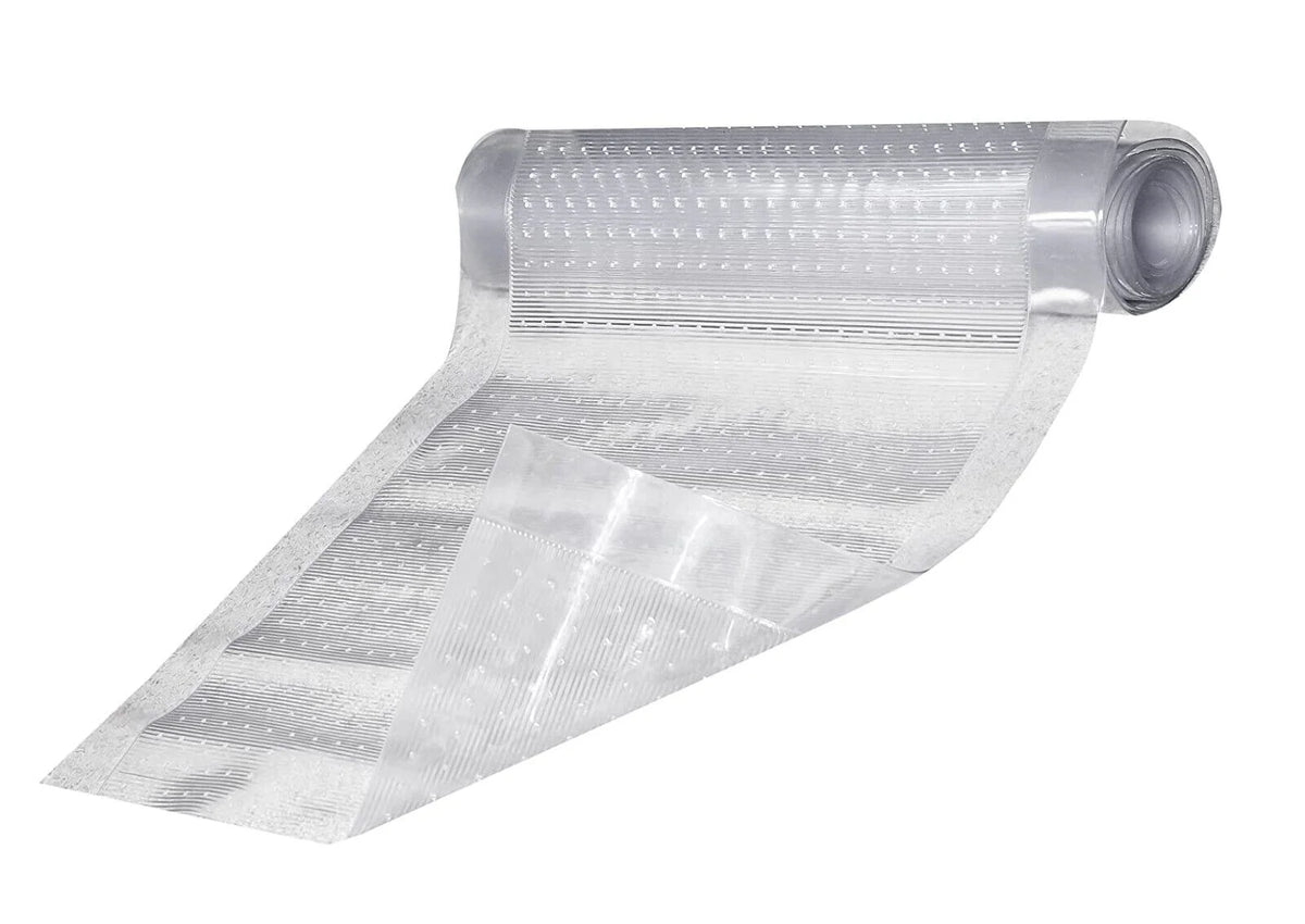 Clear Vinyl Plastic PVC Floor Runner Protector For Carpet (27" Wide) C822