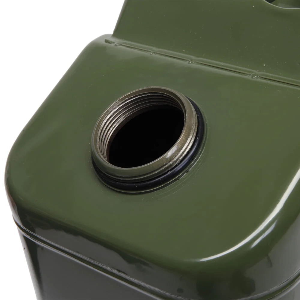 Portable Jerry Can with Spout, Army Green, 20L 5 Gallon W6530