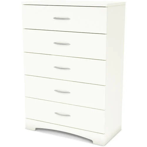 5 Drawer Dresser Pure Black X1361